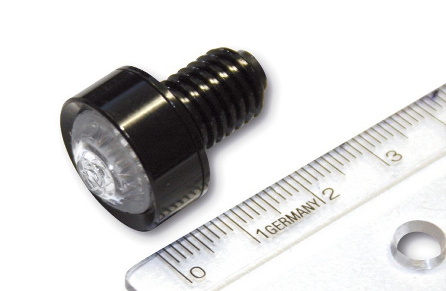 LED-Rücklicht & Bremslicht  e-geprüft !  NUR Ø18mm