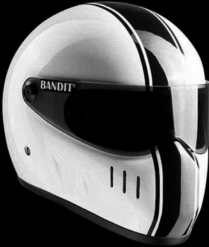 Bandit XX-CL- Classic weiß-schwarz